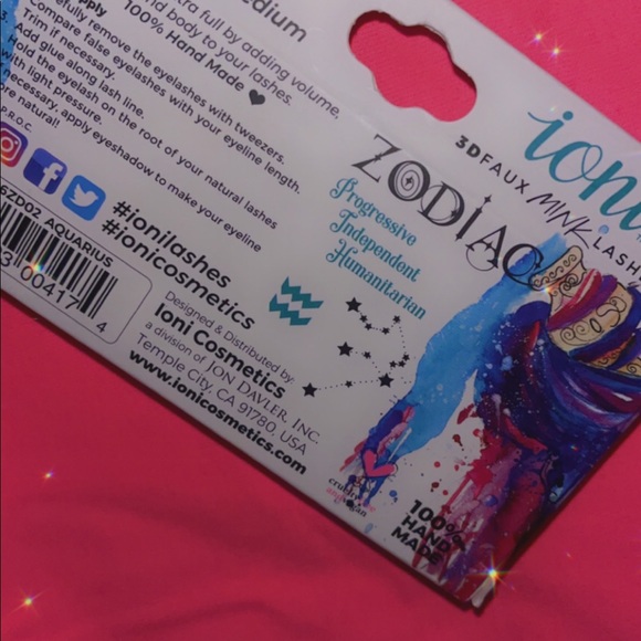 🤍5/$25🖤loni Cosmetics 3D Faux Mink
Lashes -Aquarius natural doll medium - Picture 3 of 4